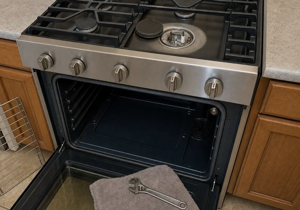 Built-in appliance work in a Pacific Beach kitchen